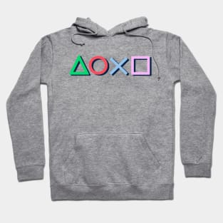 Playstation Controller Buttons Hoodie